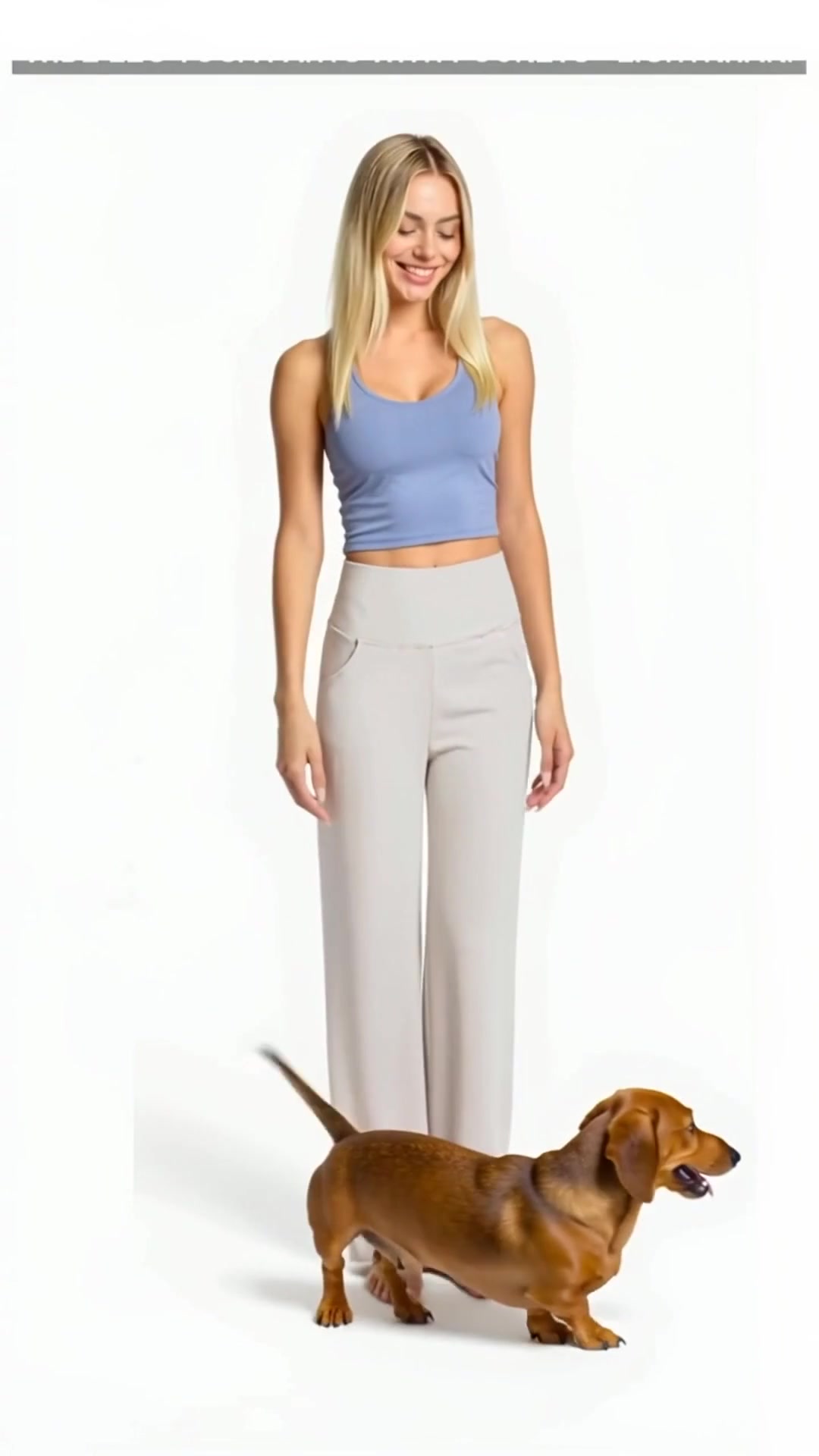 Wide-Leg Yoga Pants in Bwwb125 Lightkhaki — The Fluffy Crew Edit style look