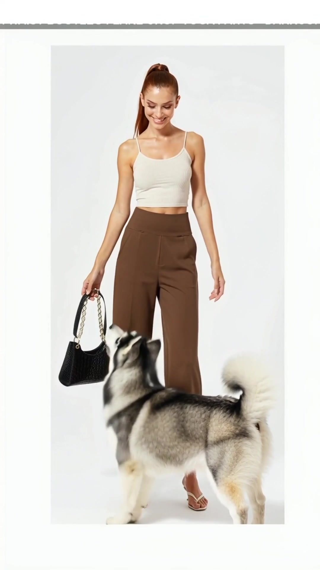 Capri Leggings in Bwsb066 Darkcoffee — The Fluffy Crew Edit style look