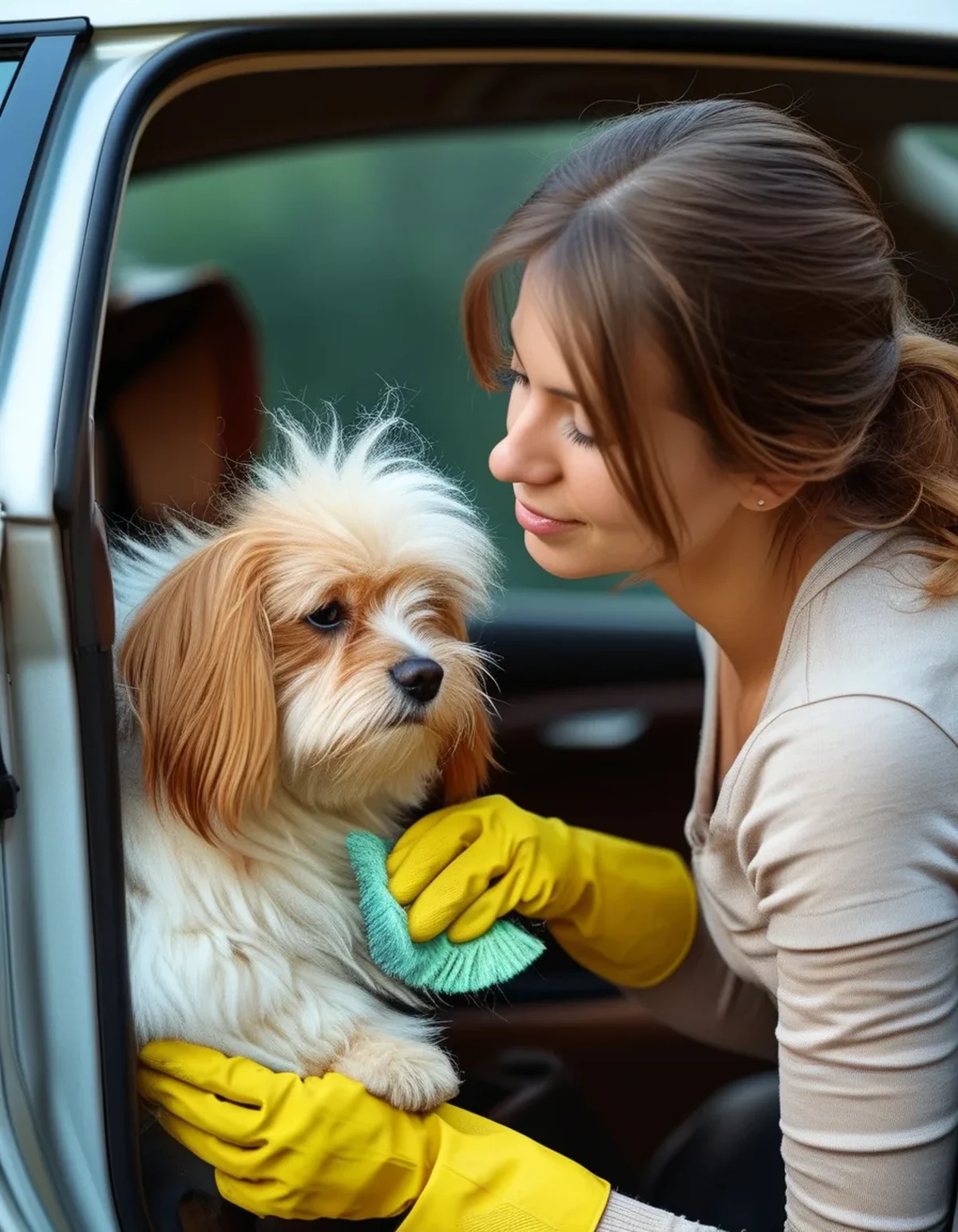 Why Pet Hair Is So Much Worse in the Car Than on Your Sofa