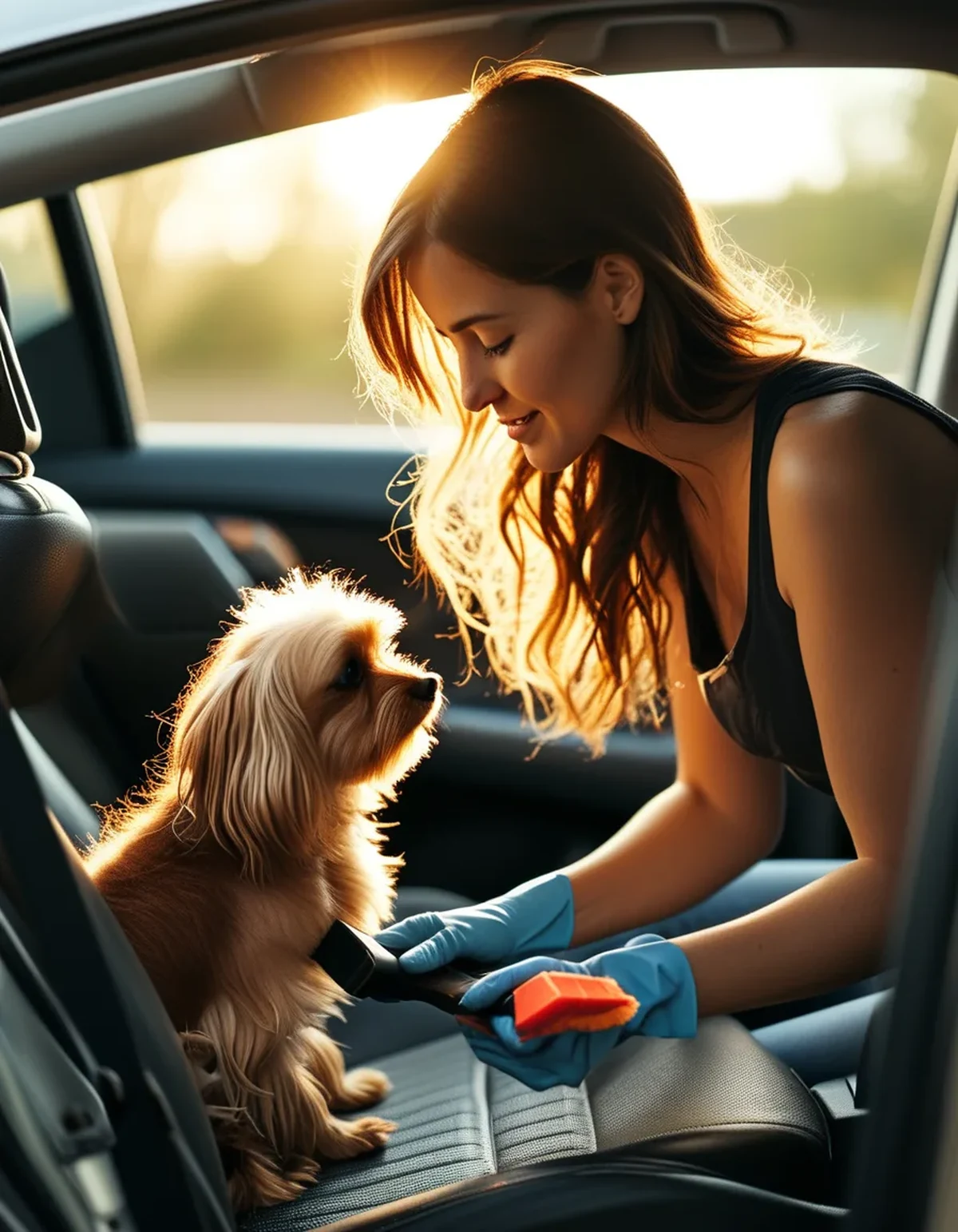 Why Pet Hair Is So Much Worse in the Car Than on Your Sofa
