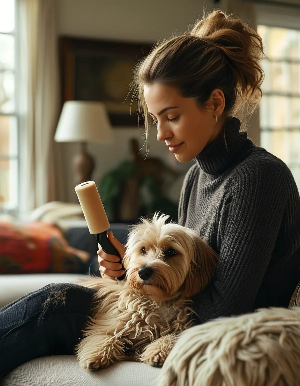 Why Pet Hair Gets Dramatically Worse the Week the Heating Comes On