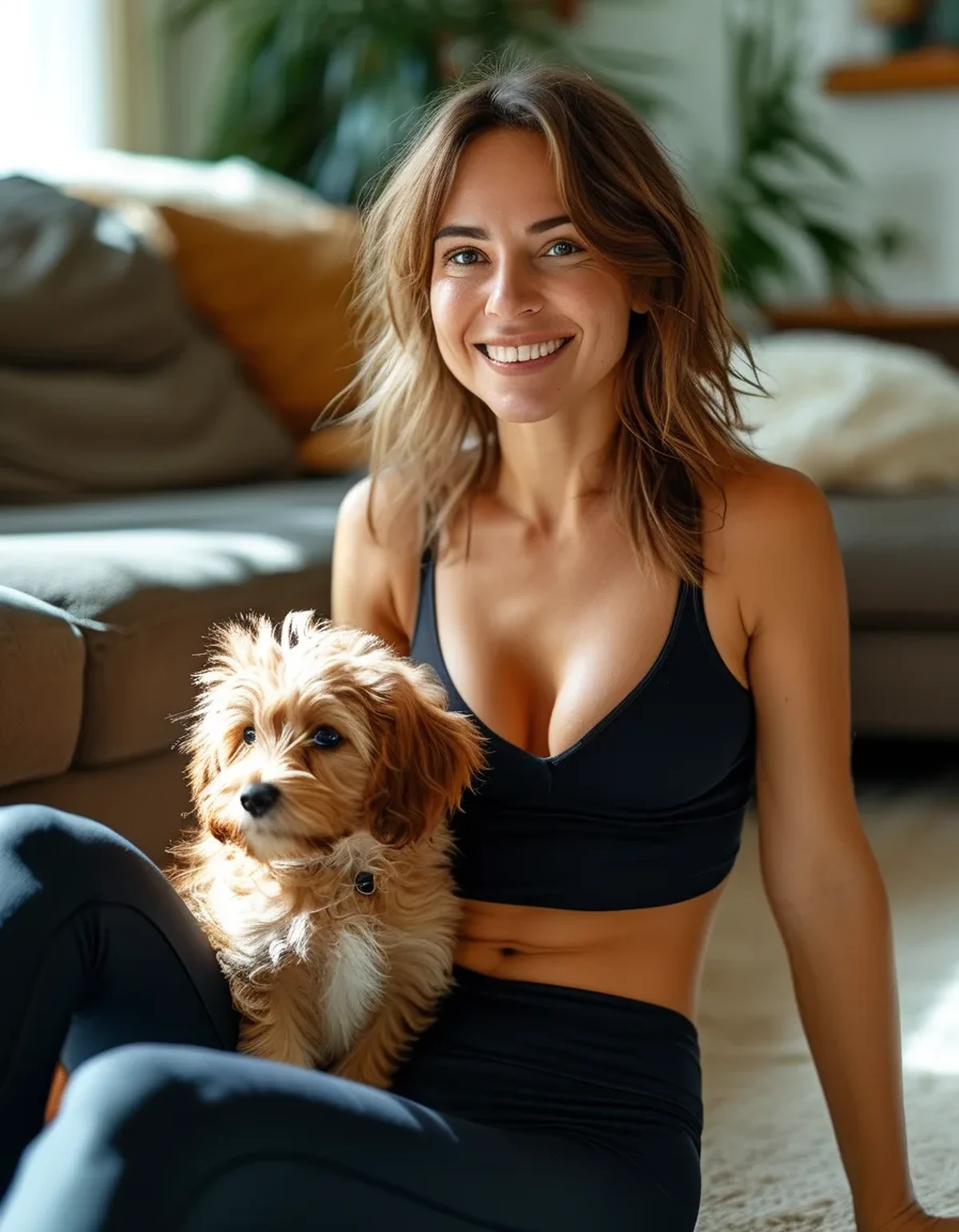 Why the Same Leggings Show Pet Hair in Black and Hide It in Navy